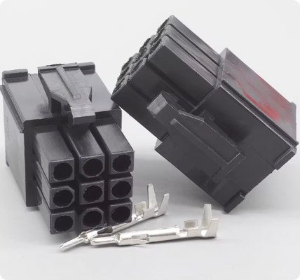 1000V Voltage Rating Servo Motor Connector with Moog Gender Compatibility and Silver Gold-Plated Pins for Robot Wire Connections