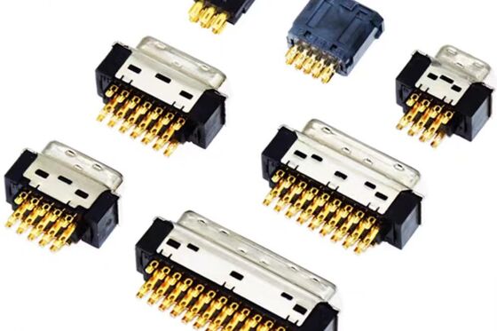 Servo SCSI Connector with 1000V Voltage Rating for Industrial Automation Featuring 6PIN and 7PIN Insulation Resistance