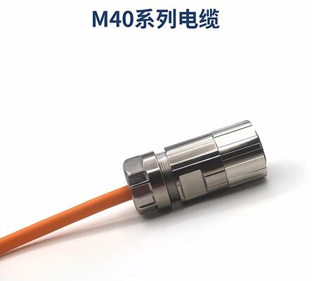 Power supply cable connector 0LU10 for S120 servo motor M40-6 pin connector