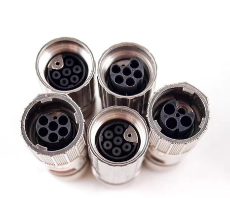 923 Series Servo Motor Connector Aviation Plug with 6PIN 7PIN Insulation Resistance and 18-24 AWG Wire Gauge for Industrial Automation