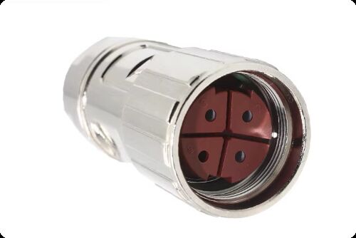 Applicable to Siemens V90 servo power line straight plug 4-core connector 6FX2003-0LL13/0LL13