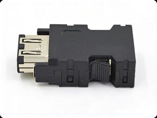 Applicable to Mitsubishi servo motor J4JE-40, servo drive side CN2 encoder 10-pin connector SM-10P plug