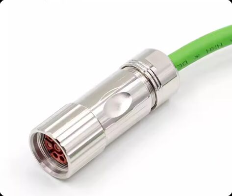 M23/923 Aviation Connector 6 8-Pin Servo Motor Encoder Power Plug Power Socket