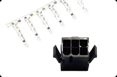 Delta Servo Motor Plug with 1000V Voltage Rating and Crimp/Solder Termination for Moog Gender Configuration