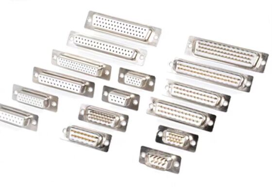 DB9/15/25/37 connectors DB50/HDB26/44 male and female COM port 9-pin RS232/485 serial port connectors