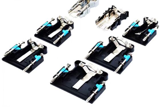 Servo SCSI Connector with 1000V Voltage Rating and Silver Gold Plated Contacts for Industrial Automation