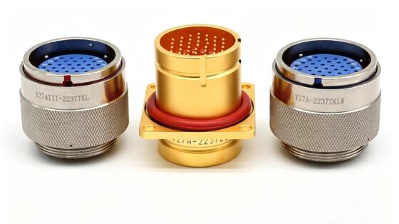 6FX2003 Servo Motor Connector with Crimp/Solder Termination, Silver/Gold Plated Pins, and 1000V Voltage Rating for Industrial Automation