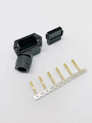 6FX2003 Servo Motor Connector with 1000V Voltage Rating Crimp/Solder Termination and 6PIN 7PIN Insulation Resistance