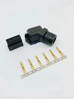 6FX2003 Servo Motor Connector with 1000V Voltage Rating Crimp/Solder Termination and 6PIN 7PIN Insulation Resistance