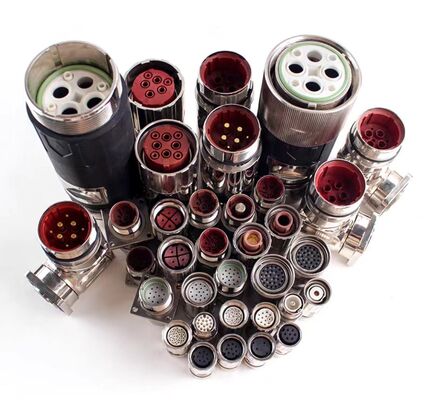 923 Series Servo Motor Connector Aviation Plug with 6PIN 7PIN Insulation Resistance and 18-24 AWG Wire Gauge for Industrial Automation