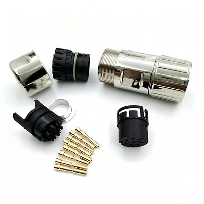 Domestic Servo Motor Connector Compatible with S200 Servo Motor Signal Feedback Encoder Cable Connector 0DB13 Panel Mount or Cable Mount