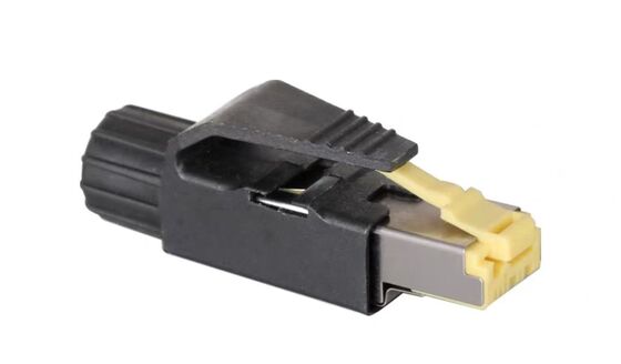 4-core Crystal Head Profinet Industrial Grade RJ45 Communication Bus Connector SM-RJ45H-4D