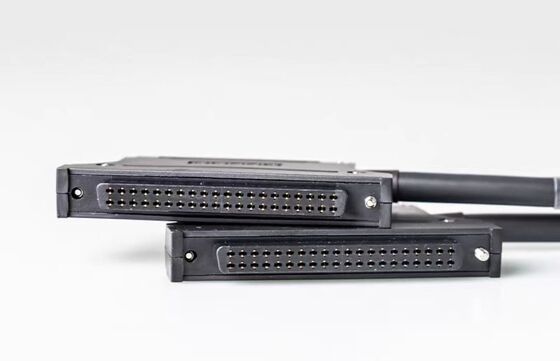 FCN 40-core cable A6CON1/4 Servo Motor Connector with Silver and Gold-plated pins for Mitsubishi Q series and Omron PLCs